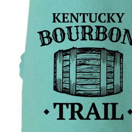 Bourbon Trail Kentucky KY Whiskey Gift Doggie 3-End Fleece Hoodie