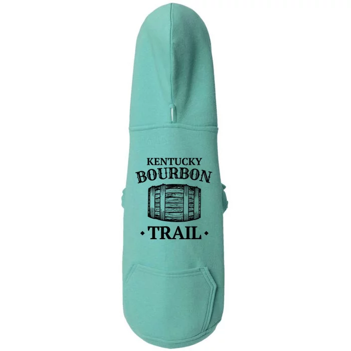 Bourbon Trail Kentucky KY Whiskey Gift Doggie 3-End Fleece Hoodie