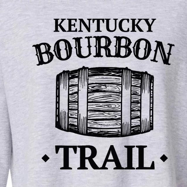 Bourbon Trail Kentucky KY Whiskey Gift Cropped Pullover Crew