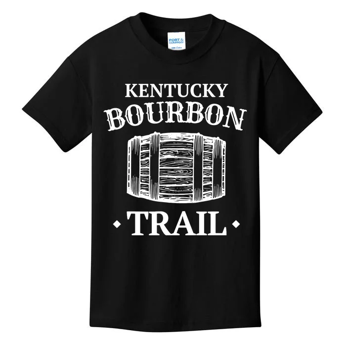 Bourbon Trail Kentucky Whiskey Kids T-Shirt