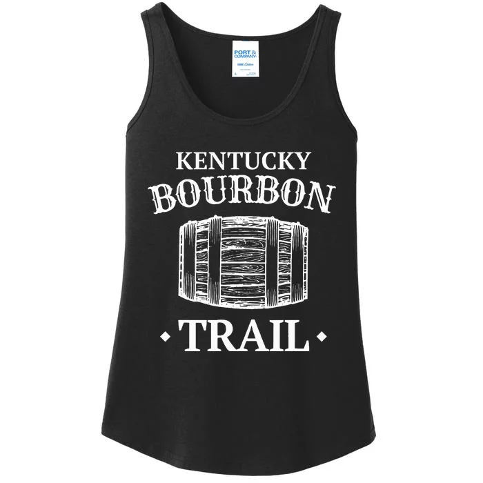 Bourbon Trail Kentucky Whiskey Ladies Essential Tank