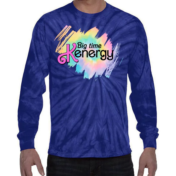 Big Time Kenergy Colorful Tie-Dye Long Sleeve Shirt