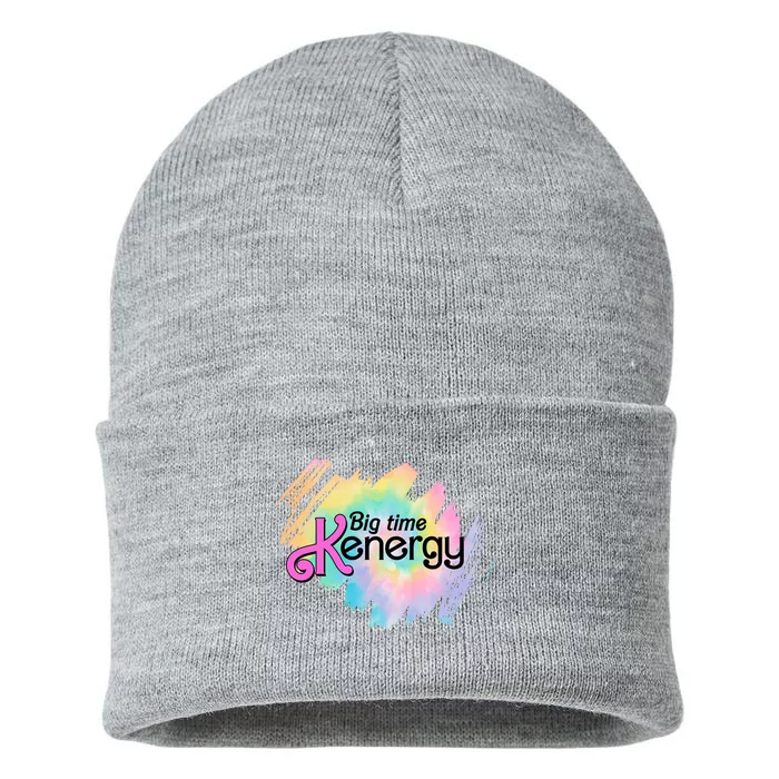 Big Time Kenergy Colorful Sustainable Knit Beanie