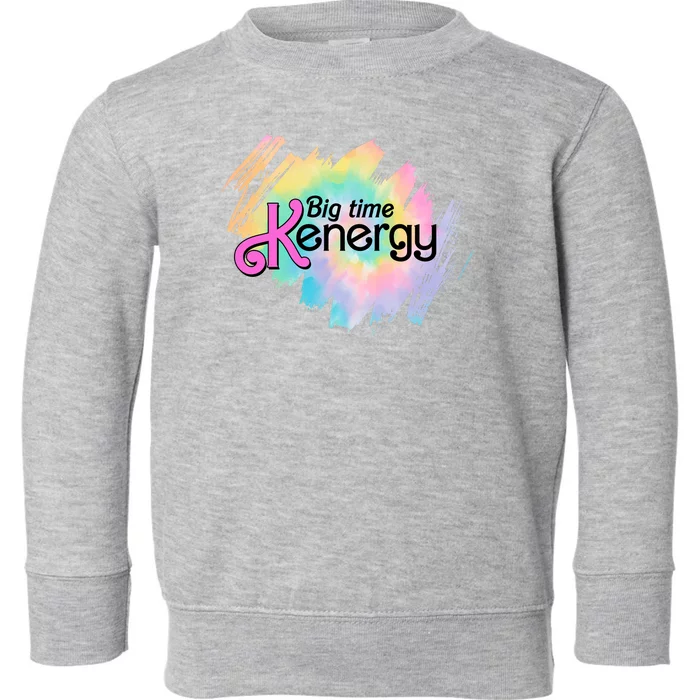 Big Time Kenergy Colorful Toddler Sweatshirt