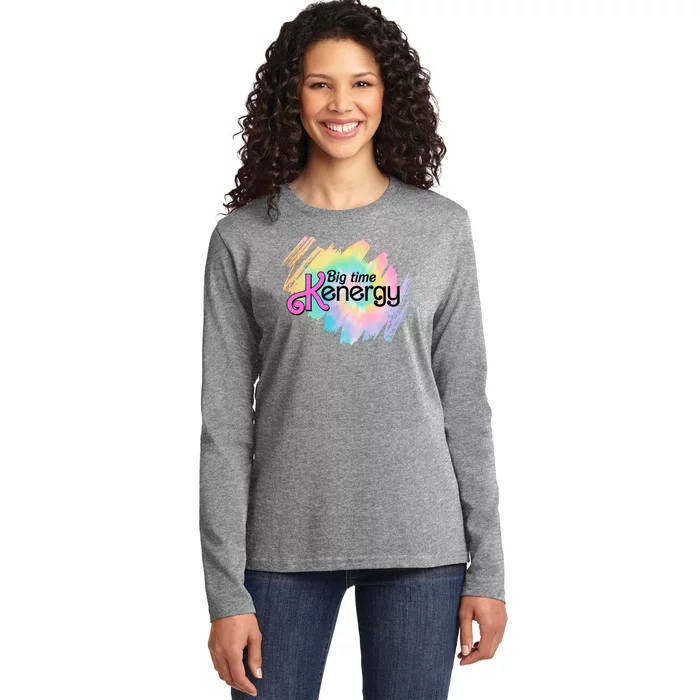 Big Time Kenergy Colorful Ladies Long Sleeve Shirt