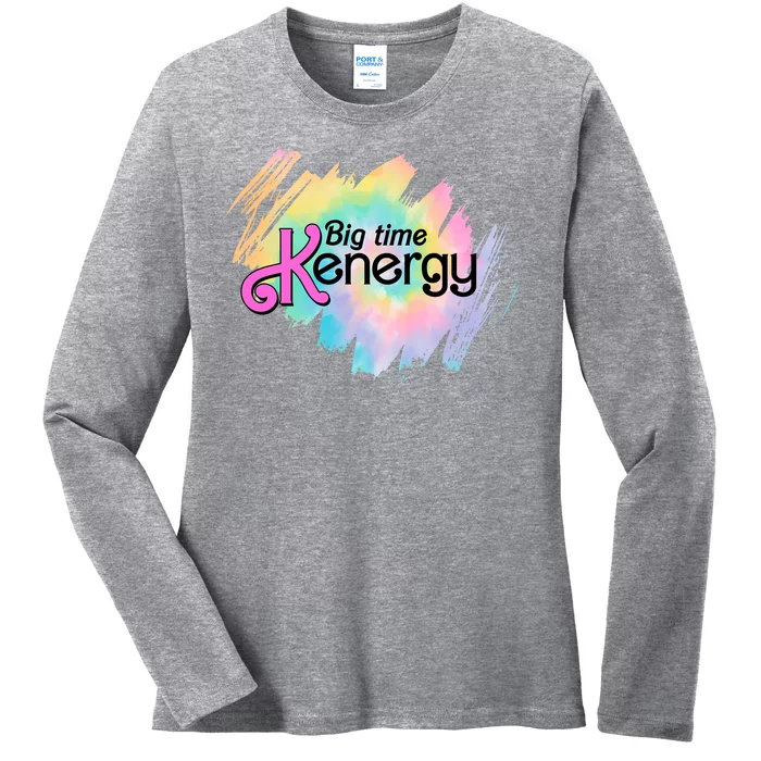 Big Time Kenergy Colorful Ladies Long Sleeve Shirt