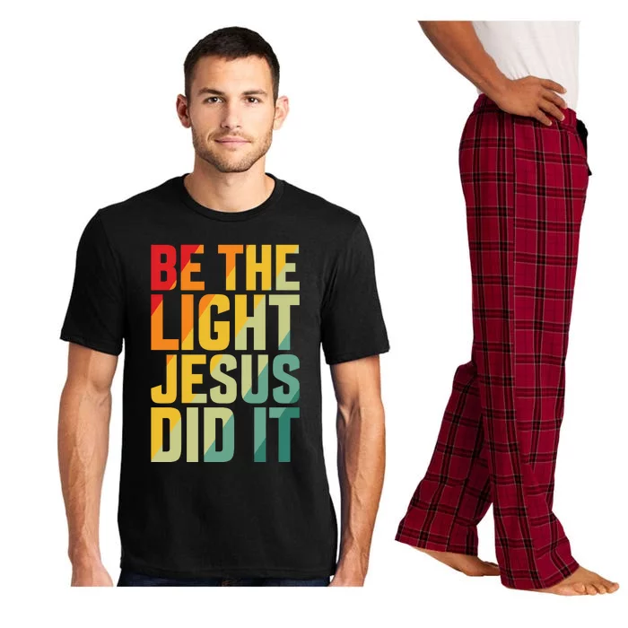 Be The Light Inspired By Jesus Pajama Set