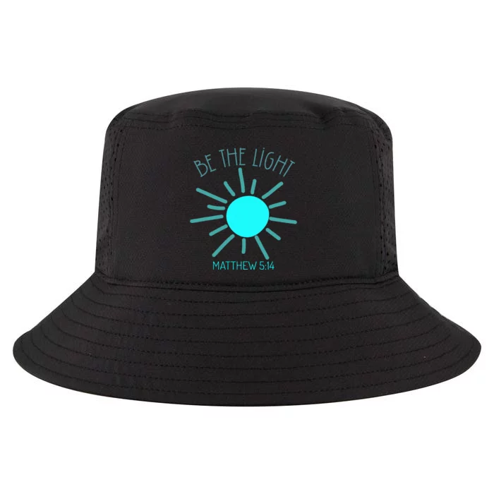 Be The Light Faith Religious Jesus Christian Cool Comfort Performance Bucket Hat