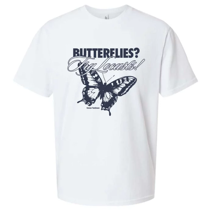 Butterflies Try Locusts Sueded Cloud Jersey T-Shirt