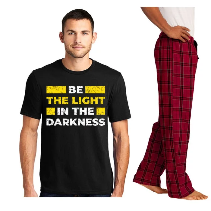 Be The Light In The Darkness Inspirational Pajama Set