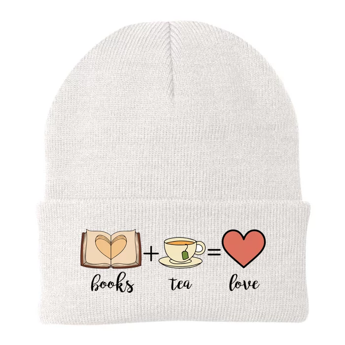 Books Tea Love Reading Books Gift Cute Reading Knit Cap Winter Beanie