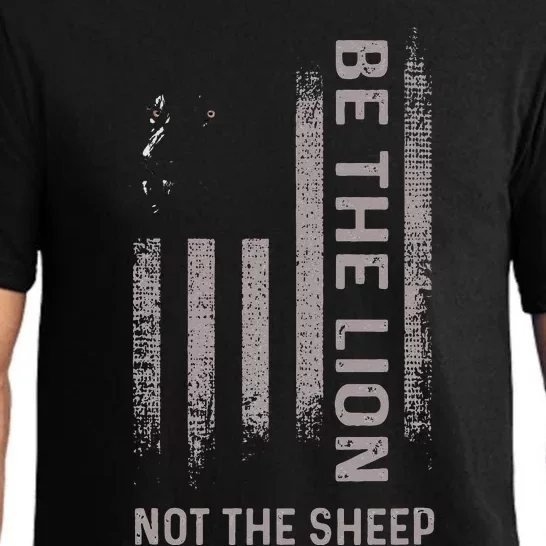 Be The Lion Not The Sheep Pajama Set