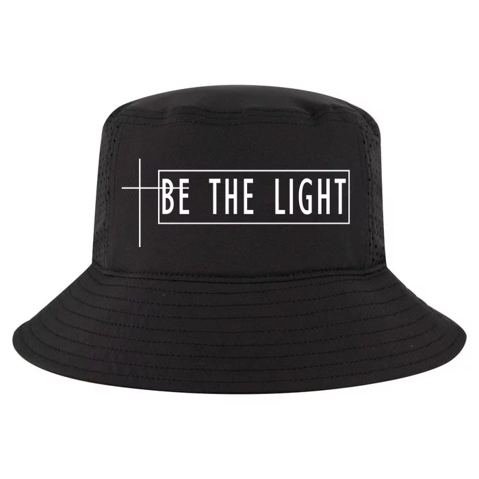 Be The Light Christian Slogan Cool Comfort Performance Bucket Hat