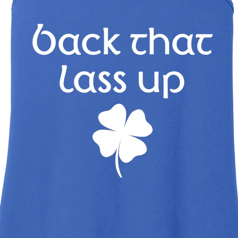 Back That Lass Up St Patricks Day Cute Gift Ladies Essential Tank