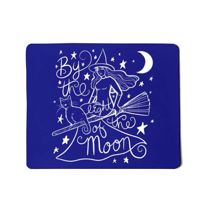 By The Light Of The Moon Witch Gift Mousepad