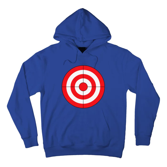 BullsEye Target Lazy DIY Halloween Costume Darts Shooting Hoodie