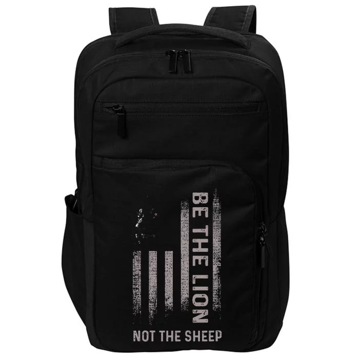 Be The Lion Not The Sheep Impact Tech Backpack