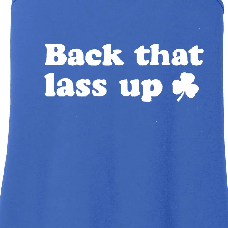 Back That Lass Up Funny Designs Meaningful Gift Ladies Essential Tank