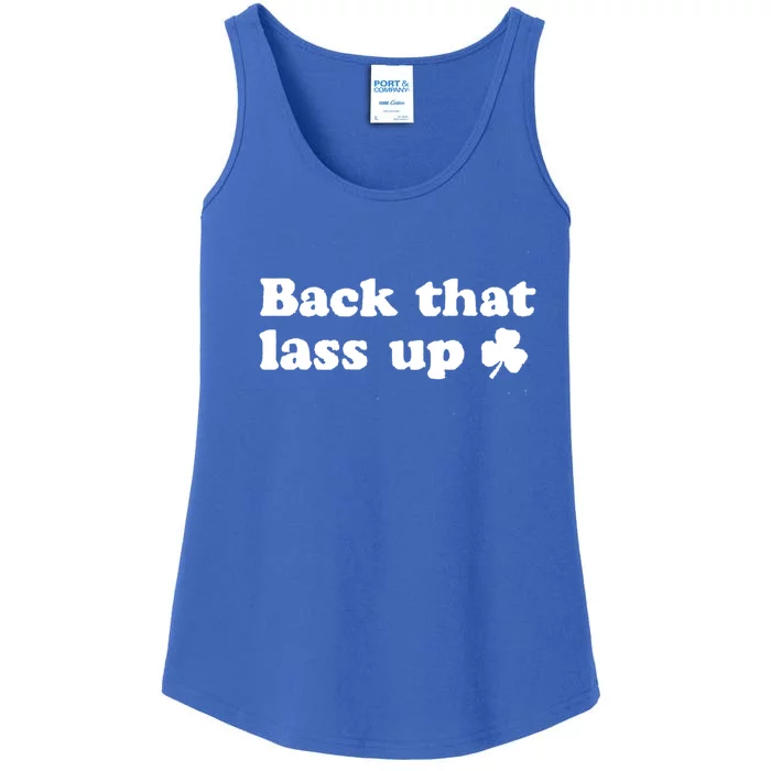 Back That Lass Up Funny Designs Meaningful Gift Ladies Essential Tank