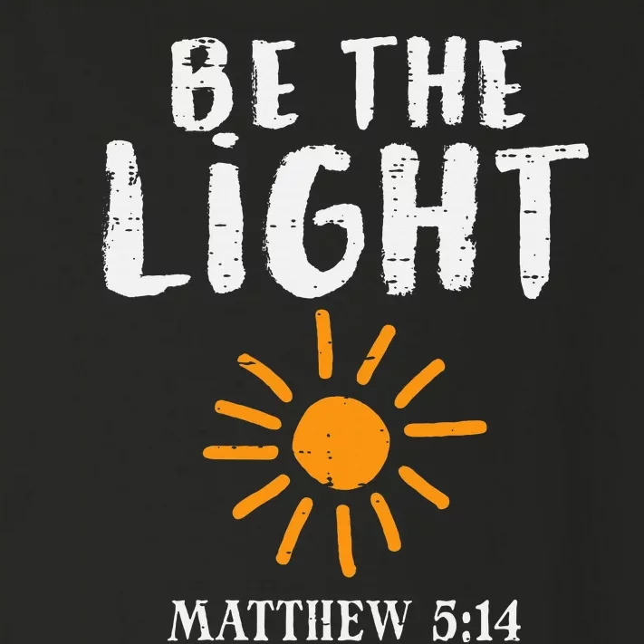 Be The Light Sun Matthew 514 Bible Christian Toddler Long Sleeve Shirt