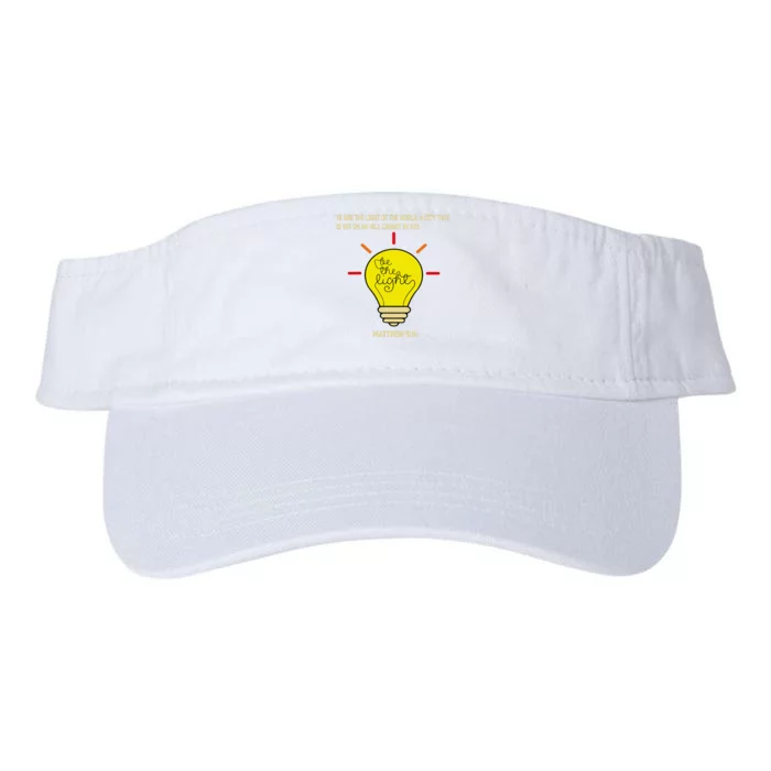 Be The Light Matthew 514 Valucap Bio-Washed Visor