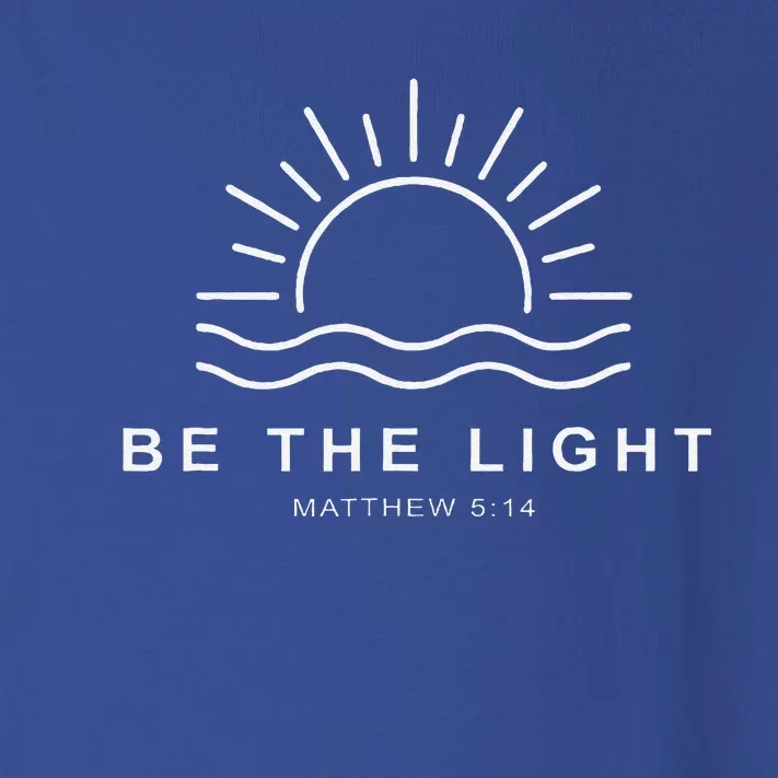 Be The Light Faith Religious Jesus Christian Toddler Long Sleeve Shirt