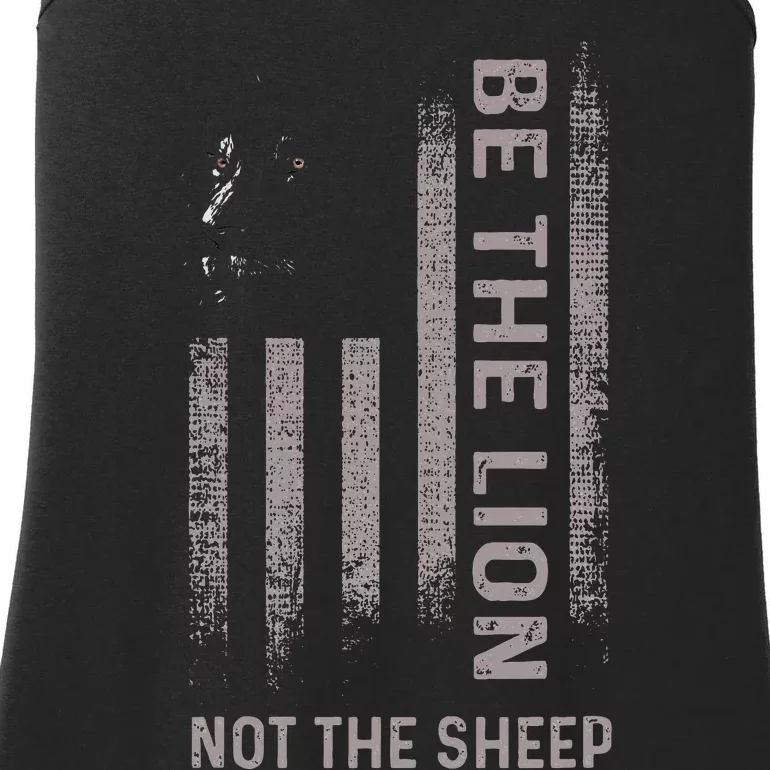 Be The Lion Not The Sheep Ladies Essential Tank