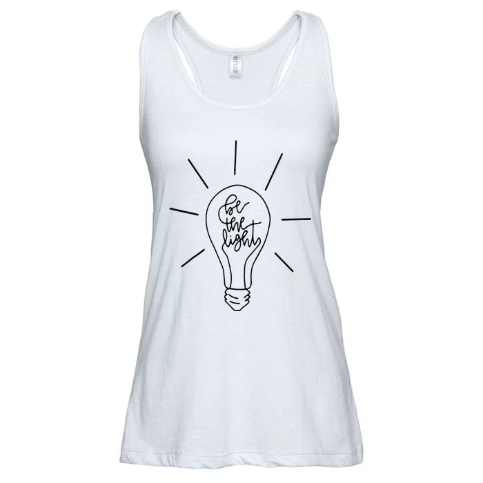 Be The Light Sun Matthew 514 Bible Christian Ladies Essential Flowy Tank