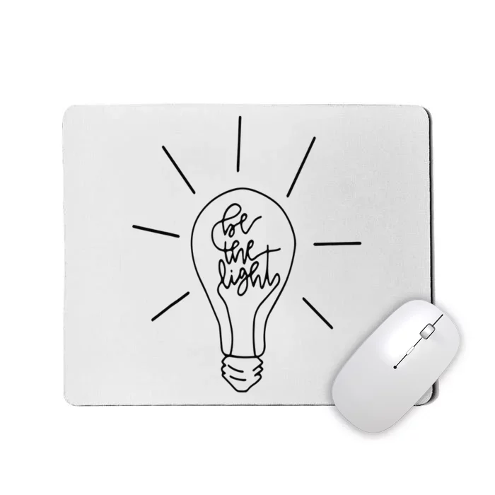 Be The Light Sun Matthew 514 Bible Christian Mousepad