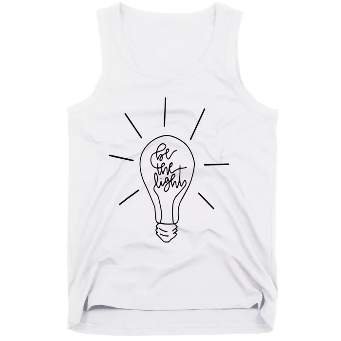 Be The Light Sun Matthew 514 Bible Christian Tank Top