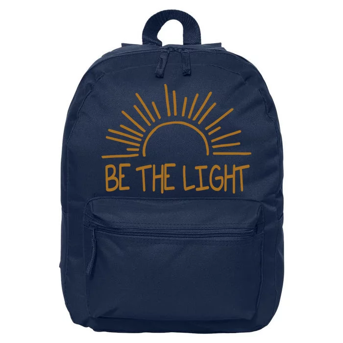 Be The Light Positive 16 in Basic Backpack