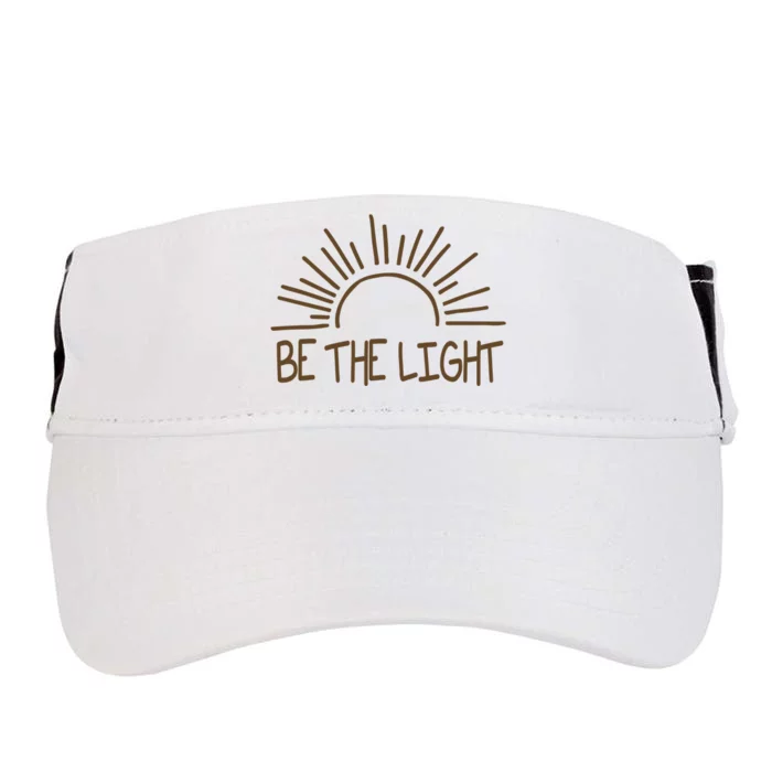 Be The Light Positive Adult Drive Performance Visor