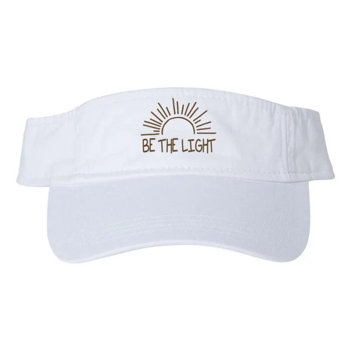 Be The Light Positive Valucap Bio-Washed Visor