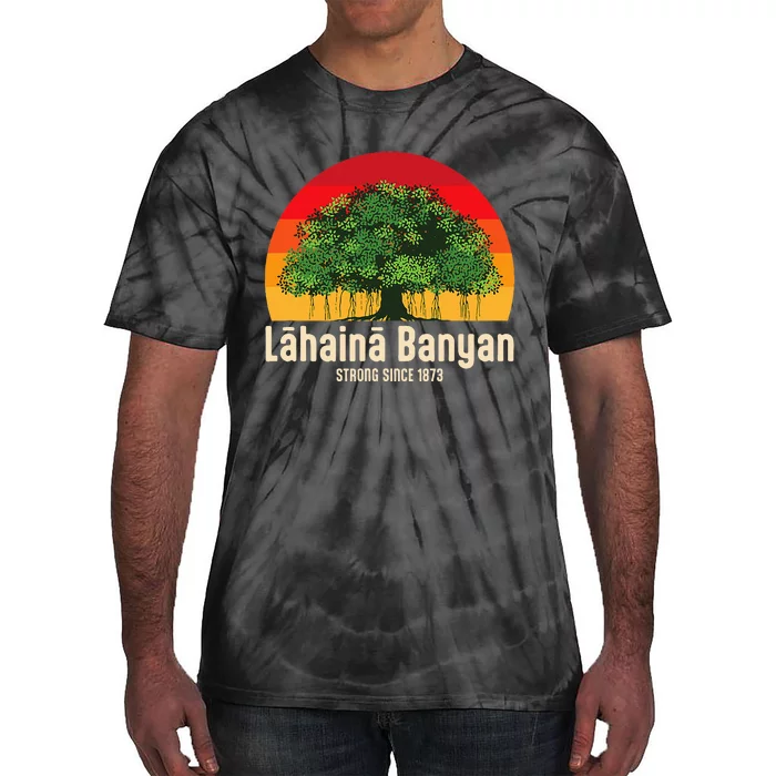 Banyan Tree Lahaina Maui Hawaii Tie-Dye T-Shirt