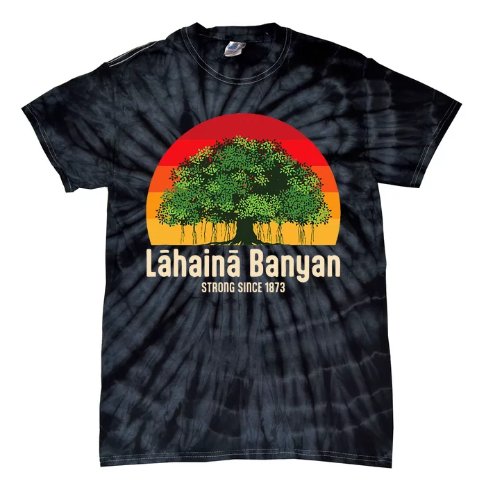 Banyan Tree Lahaina Maui Hawaii Tie-Dye T-Shirt