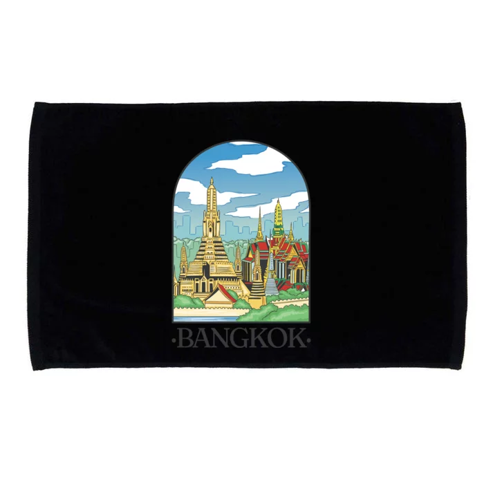 Bangkok Thailand Landscape Microfiber Hand Towel