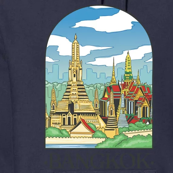 Bangkok Thailand Landscape Premium Hoodie