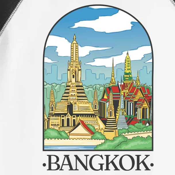 Bangkok Thailand Landscape Toddler Fine Jersey T-Shirt