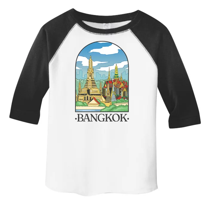 Bangkok Thailand Landscape Toddler Fine Jersey T-Shirt