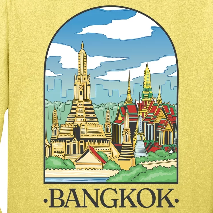 Bangkok Thailand Landscape Long Sleeve Shirt