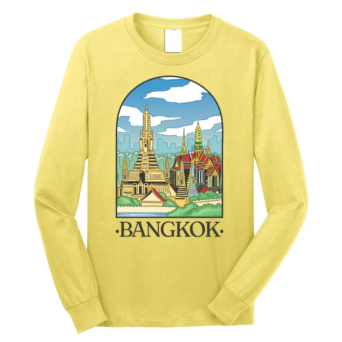 Bangkok Thailand Landscape Long Sleeve Shirt