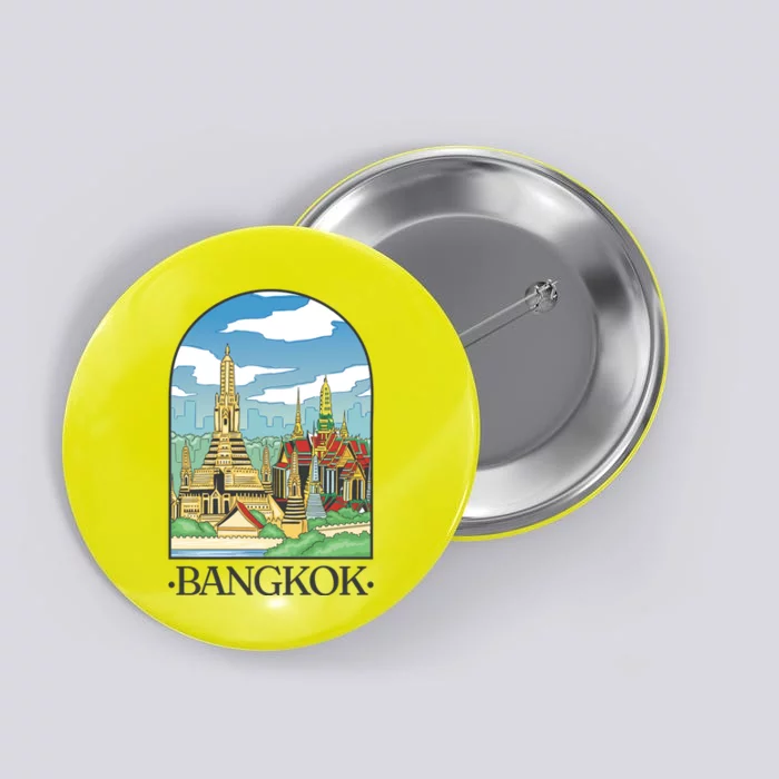 Bangkok Thailand Landscape Button