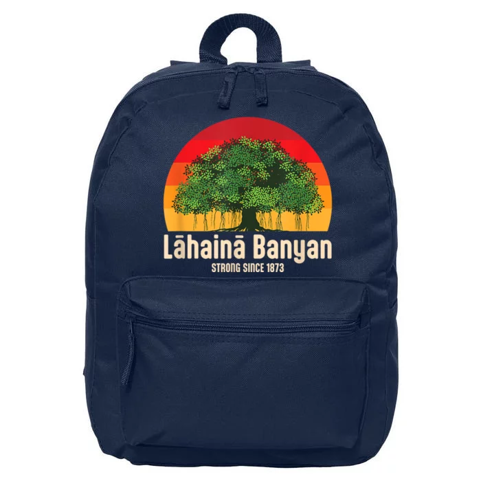 Banyan Tree Lahaina Maui Hawaii 16 in Basic Backpack