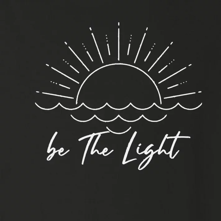 Be The Light Christian Toddler Long Sleeve Shirt