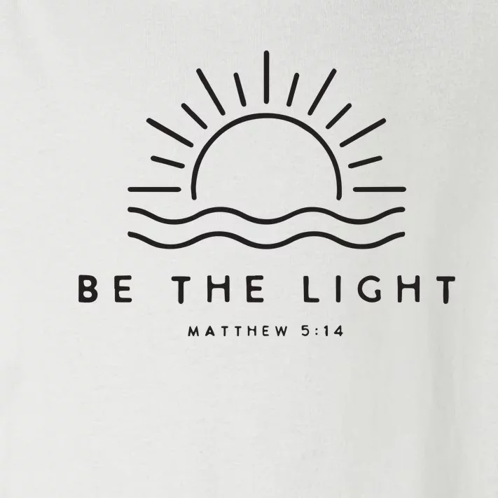 Be The Light Christian Inspirational Toddler Long Sleeve Shirt