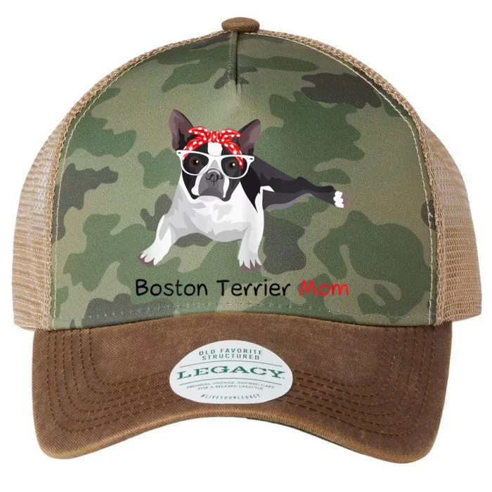 Boston Terrier Mom Bandana Womens Boston Terrier. Dog Legacy Tie Dye Trucker Hat