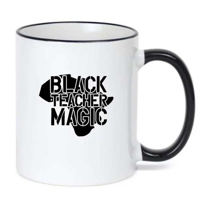 Black Teacher Magic Gift Teacher Black History Month Black Color Changing Mug