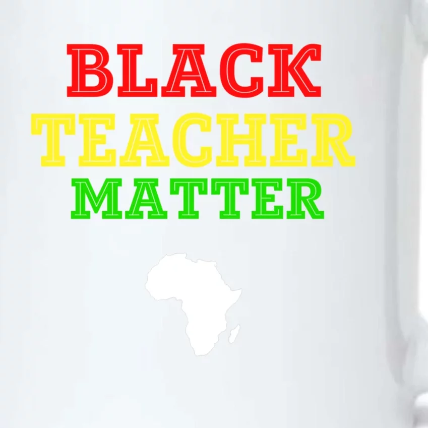 Black Teacher Matter Black History Month African American Great Gift Black Color Changing Mug