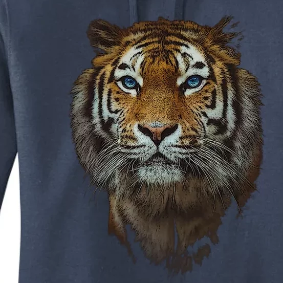 Bengal Tiger Meaningful Gift Endangered Wildlife Lover Big Cat Gift Women's Pullover Hoodie