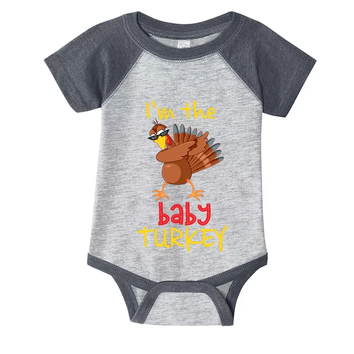 Baby Turkey Matching Family Group Thanksgiving Party Infant Baby Jersey Bodysuit